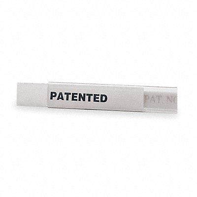 HOL-DEX L21GR Label Holder Clear Matte Slide-In PK25