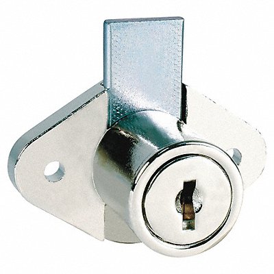 COMPX NATIONAL C8803C415A14A Cabinet and Drawer Dead Bolt Locks Slvr Diam