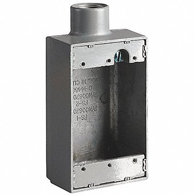 HUBBELL KILLARK FS1 Weatherproof Box 1/2in Hub 1cu. in