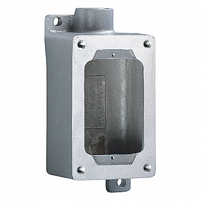 HUBBELL KILLARK SWB1 Device Box 1/2In Hub 22Cu-In