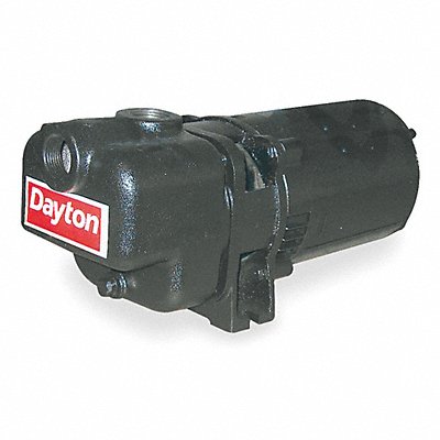 DAYTON 4UA73 Self Priming Pump 1-1/2 HP Cast Iron