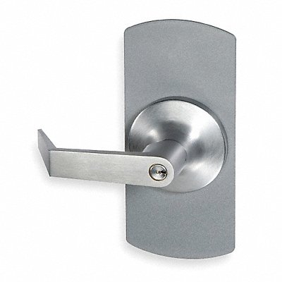 YALE AU586FX689 Lever Lever Escutcheon w/Lock