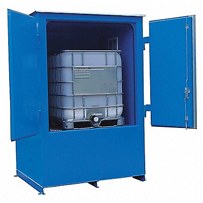 DENIOS P191250 Storage Locker Fire Rated 1 Tote Steel