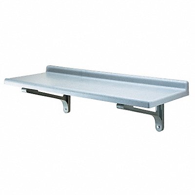CAMBRO EACSWS1848SK480 Wall Shelf 13 1/2x18x48in ShlfCap 400lb