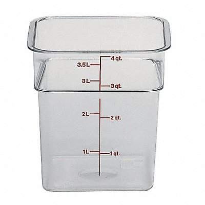 CAMBRO CA4SFSCW135 Food Storage Containers PK 6
