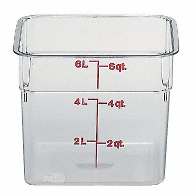 CAMBRO CA6SFSCW135 Food Storage Containers PK 6