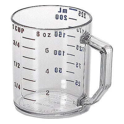 CAMBRO CA25MCCW135 Measuring Cup PK 12