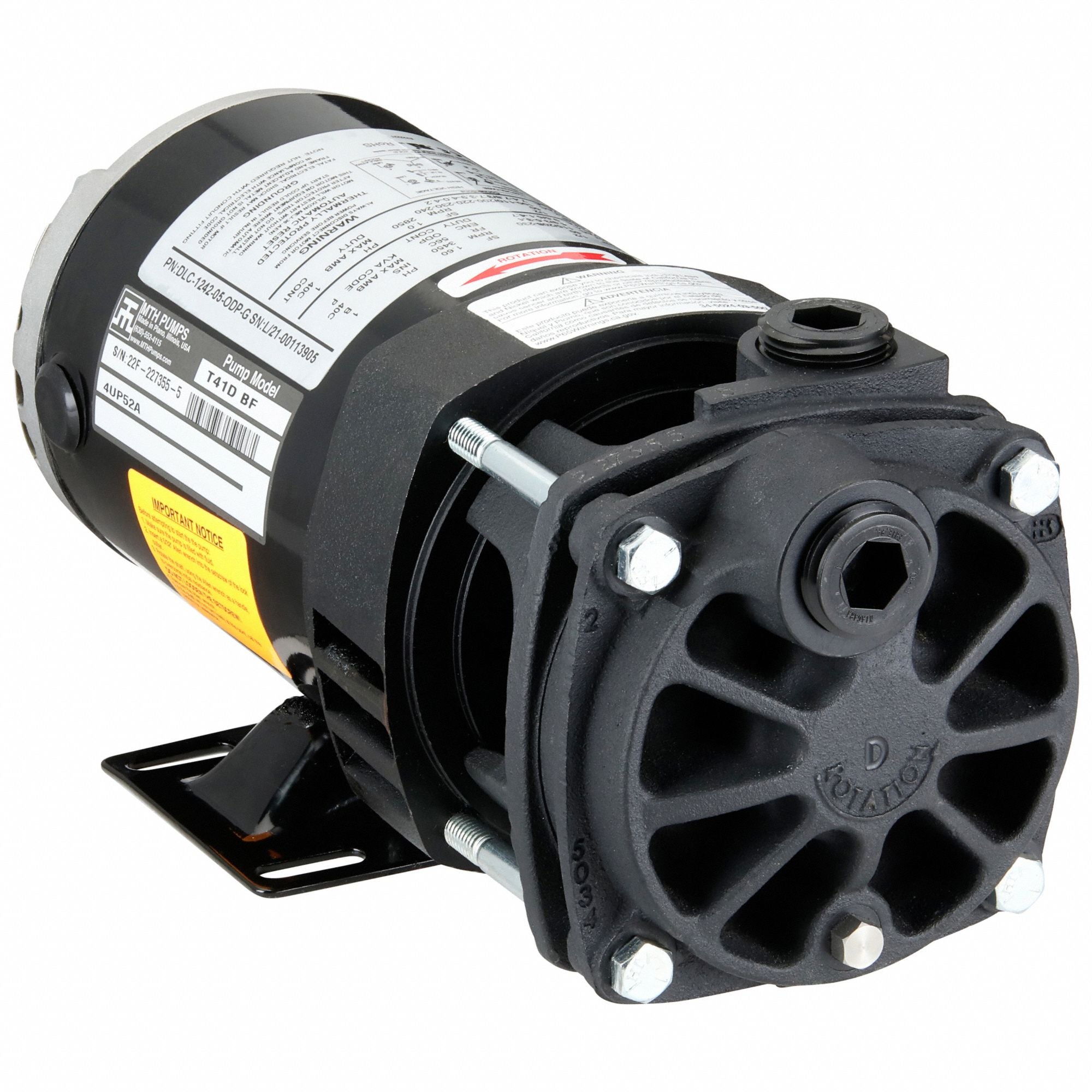 DAYTON 4UP52 Pump Turbine 1/2 HP