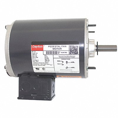 DAYTON 4UX67 Motor 1/4 HP Yoke 1725 RPM 48YZ