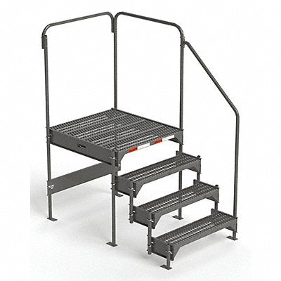 EGA CW73643 Custom Work Platform Stl 33 to 36 in H