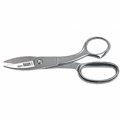 KLEIN TOOLS 22001 Shop Shears 8 in L Nickel Chrome