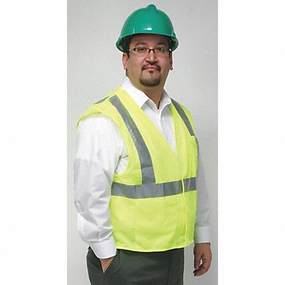 CONDOR 4CWA3 Tear Away Hi-Vis Vest 4XL Yellow/Green
