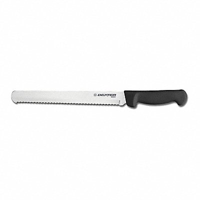 DEXTER RUSSELL 31605B Bread Knife 12 Blade Black/White Handle