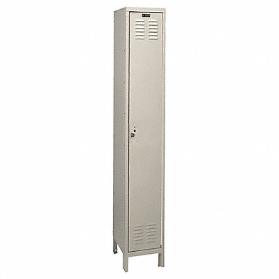 GRAINGER 4VFH2 Locker 1x1Locker Cream 78 x12 x12 Assm