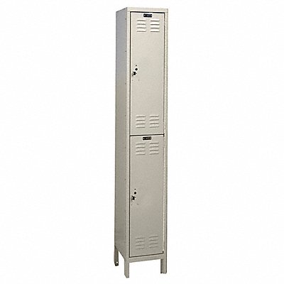 GRAINGER 4VFE1 Locker 2x1Locker Tan 78 x12 x15 Unassembled
