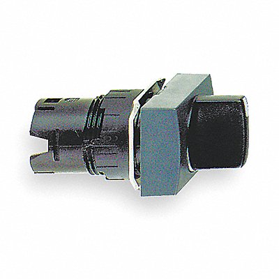SCHNEIDER ELECTRIC ZB6DD22 Short Handle Selector Switch Black 2Pos 16mm