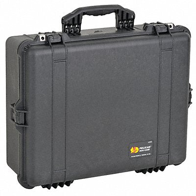 PELICAN 1600 E0244 Protective Case 6 1/8 in Double Throw Black