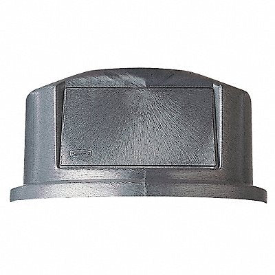 RUBBERMAID COMMERCIAL PRODUCTS FG263788Grey F8894 Garbage Can Top Dome Swing Closure Grey