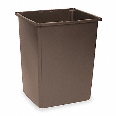RUBBERMAID COMMERCIAL PRODUCTS FG256B00BRN D0248 Garbage Can 56 gal Brown Polyethylene
