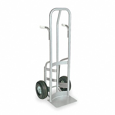 DAYTON 4W325 Keg Hand Truck 500 lb Aluminum Silver