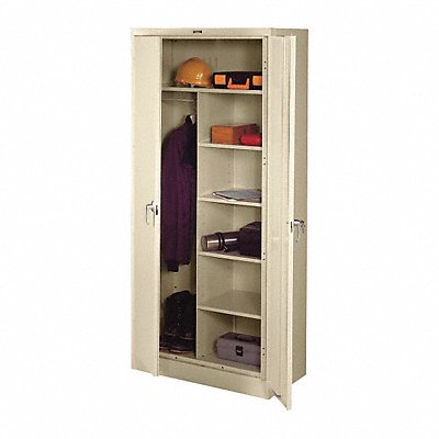 TENNSCO 2472SD Storage Cabinet 78 x36 x24 Sand 5Shlv