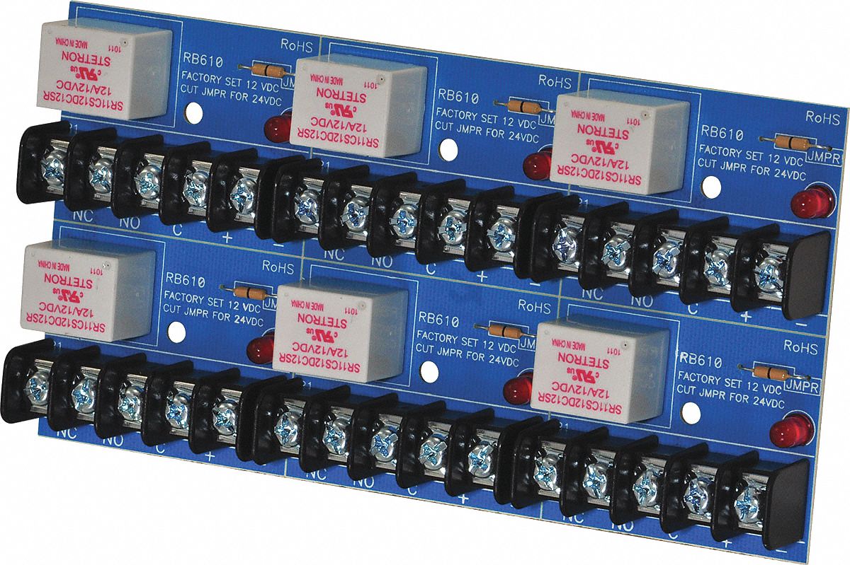 ALTRONIX RB610 Break Away Relay 6 Pack 12/24VDC 50Ma