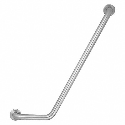 GRAINGER 4WMH8 Safety Rail/Bar SS Textured 32 in L