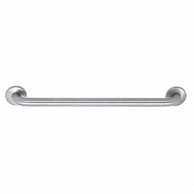 GRAINGER 4WMJ2 Safety Rail/Bar SS Smooth 22 in L