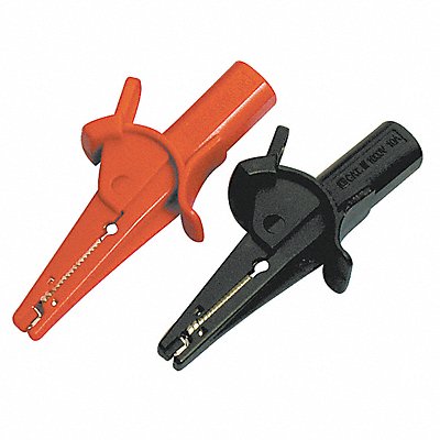 GRAINGER 4WRA5 Modular Test Alligator Clips Large PR