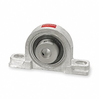 DAYTON 4X724 Pillow Block Bearing 5/8in Bore Zinc Die Cst