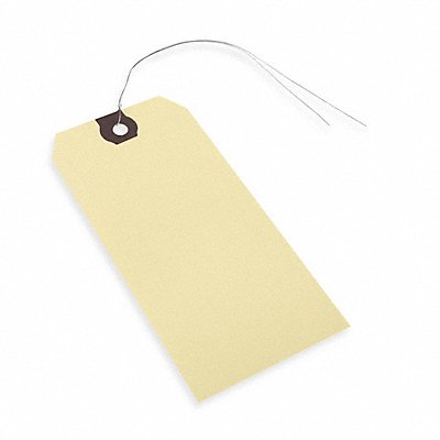 GRAINGER 4X886 Blank Shipping Tag Paper Manila PK1000