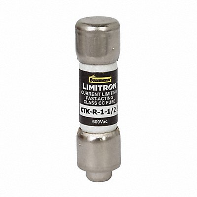BUSSMANN KTKR112 Fuse Class CC 1-1/2A KTK-R Series