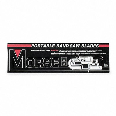 MORSE ZWEP4418WGR Portable Band Saw Blade TPI 18 PK3