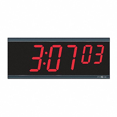 PYRAMID 9D46BR Synchronized Digital Clock 15.5 W 6.25 H