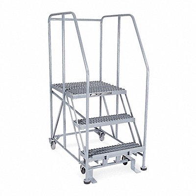 COTTERMAN 3WP2436RA3B4B8AC1P6 Rolling Work Platform Sngle Side Stl 30 In H