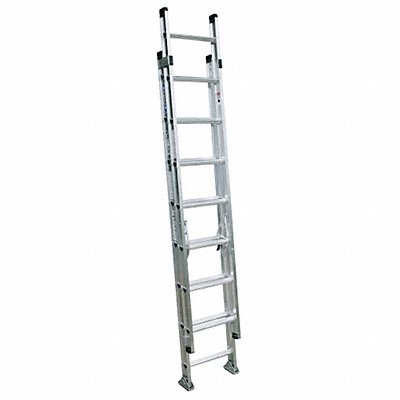 WERNER D15162 Extension Ladder Aluminum 16 ft IA