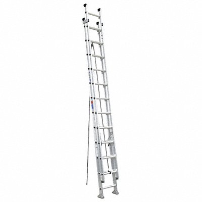 WERNER D15242 Extension Ladder Aluminum 24 ft IA