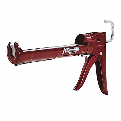 NEWBORN 189D Dripless Caulk Gun Steel Red
