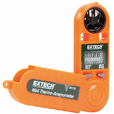 EXTECH 45118 Anemometer 100 to 3 936fpm 0 to 122F