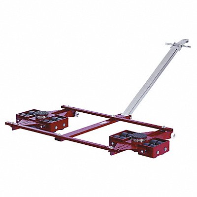 GKS-PERFEKT 511803 Tandem Machine Dolly 44 000 lb Steel