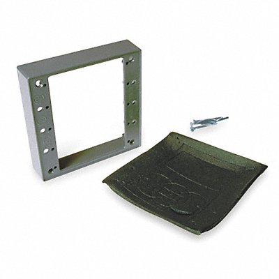 BELL 54070 Extnsion Box Alum For 2-Gang Elctrcl Box