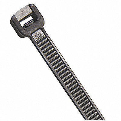 POWER FIRST 36J142 Cable Tie 9.84 in Black PK100