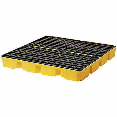 EAGLE 1634 Drum Spill Containment Pallet 4 Drum 10k lb.