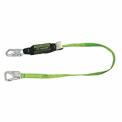 HONEYWELL MILLER 913B6FTGN Shock-Absorbing Lanyard Green