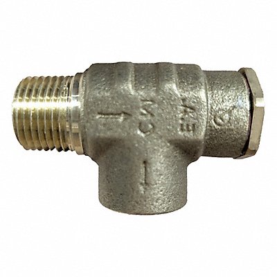 CAMPBELL RV3NLF Relief Valve 3/4 x 1/2 In 75 psi Brass