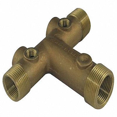CAMPBELL UTC543LF Well Water Tank Fitting Tee Brass
