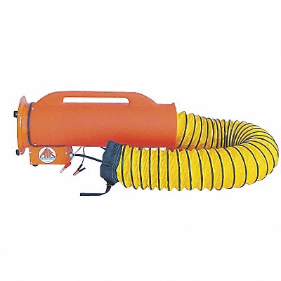 AIR SYSTEMS INTERNATIONAL SVF25DCAN Confined Space Fan Orange 17 W