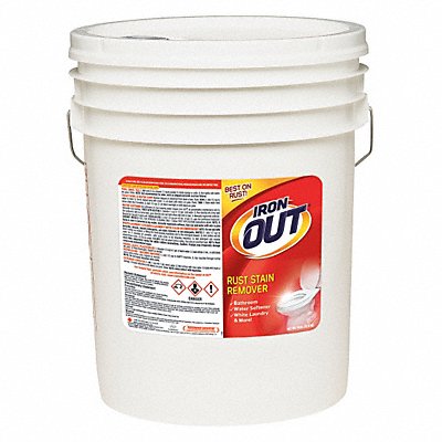IRON OUT IO50N Rust Stain Remover 6.25 gal Bucket