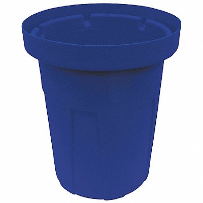 GRAINGER 4YKE8 Garbage Can 40 gal Blue