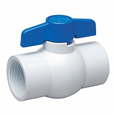 GRAINGER 107137NP Manual 2-Way Ball Valve IPS PVC